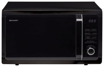 Sharp - R764KM 900W Microwave with Grill - Black